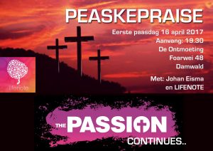 Peaskepraise … the Passion continues