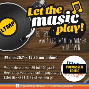 (Online) popquiz ‘Let the music play! komend najaar!